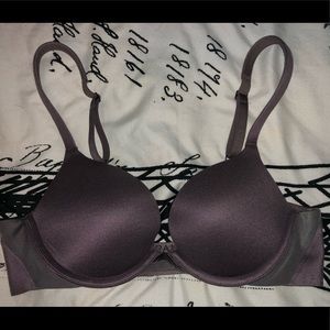 Spanx Pillow Cup Push-up Bra Grey